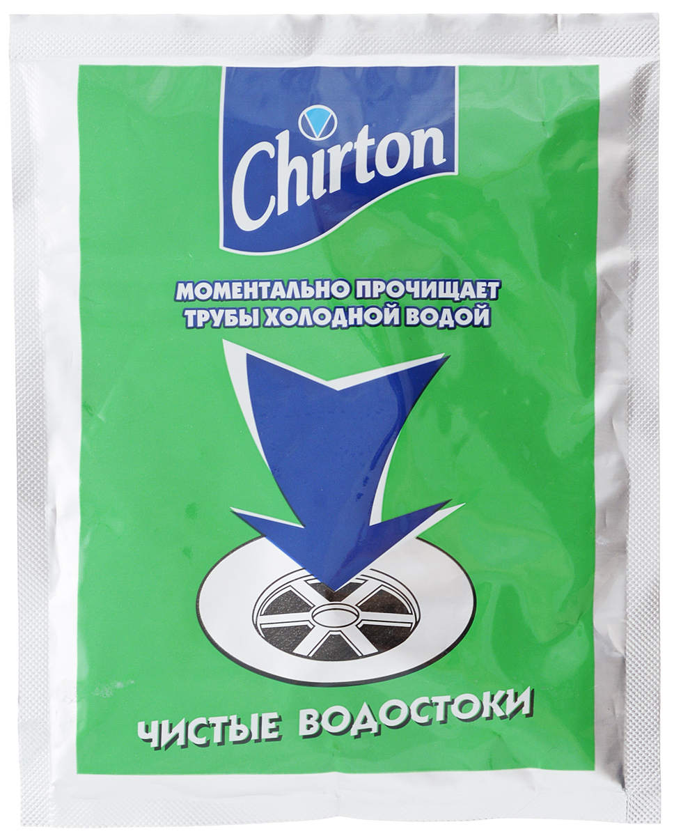 Средство для прочистки труб Chirton, 60 г50011 Средство для прочистки труб Chirton, 60 г50011Средство Chirton предназначено для прочистки сливных отверстий от засоров, а также для очистки труб, раковин, ванн и унитазов от окиси, ржавчины, грязи. Прочищает, дезинфицирует, устраняет неприятные запахи. Эффективно действует в холодной воде. Не причиняет вреда эмалям и полимерным материалам. Использование одной упаковки в месяц достаточно для того, чтобы трубы были как новые. Состав: > 30% щелочь (гидроксид натрия), > 30% активная добавка, > 5 - Товар сертифицирован.