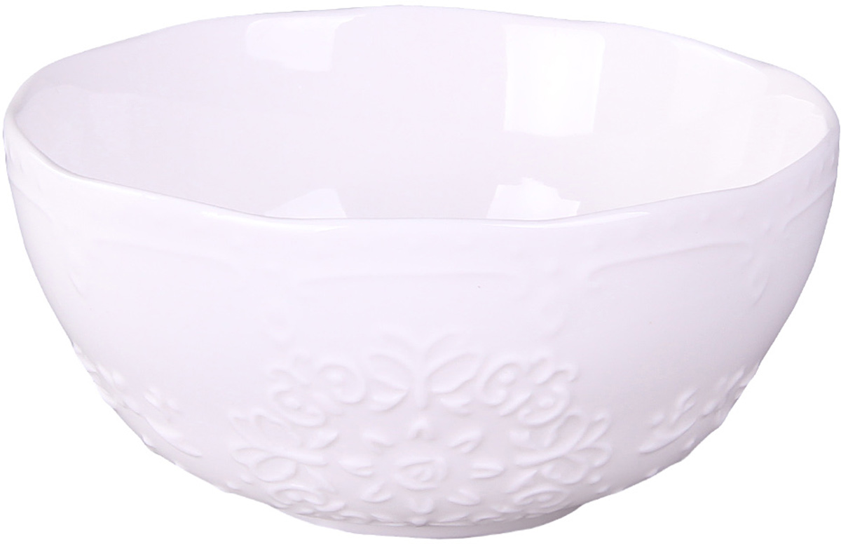 Салатник Empire of Dishes, диаметр 15,5 смIM99-5223 Салатник Empire of Dishes, диаметр 15,5 смIM99-5223Салатник Empire of Dishes, изготовленный из высококачественного фарфора с глазурованным покрытием, прекрасно подойдет для подачи различных блюд: закусок, салатов или фруктов. Такой салатник украсит ваш праздничный или обеденный стол, а оригинальный дизайн придется по вкусу и ценителям классики, и тем, кто предпочитает утонченность и изысканность. Можно мыть в посудомоечной машине и использовать в микроволновой печи.