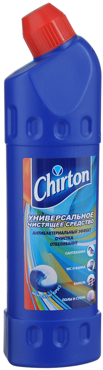 Средство чистящее Chirton Морской бриз, универсальное, 750 мл44432/4-0508 Средство чистящее Chirton Морской бриз, универсальное, 750 мл44432/4-0508Средство Chirton Морской бриз эффективно очищает и отбеливает раковины, ванны, душевые кабины, унитазы и водостоки, керамическую плитку, кухонные плиты, любые твердые моющиеся напольные покрытия, настенные панели, бытовую технику. Подходит для уборки и антимикробной обработки туалетов для животных. Средство устраняет серый налет, плесень, жир, мыльные подтеки, въевшиеся пятна от продуктов питания и другие загрязнения. Обладает антибактериальным эффектом. Придает очищенным поверхностям блеск и приятный свежий аромат. Товар сертифицирован.