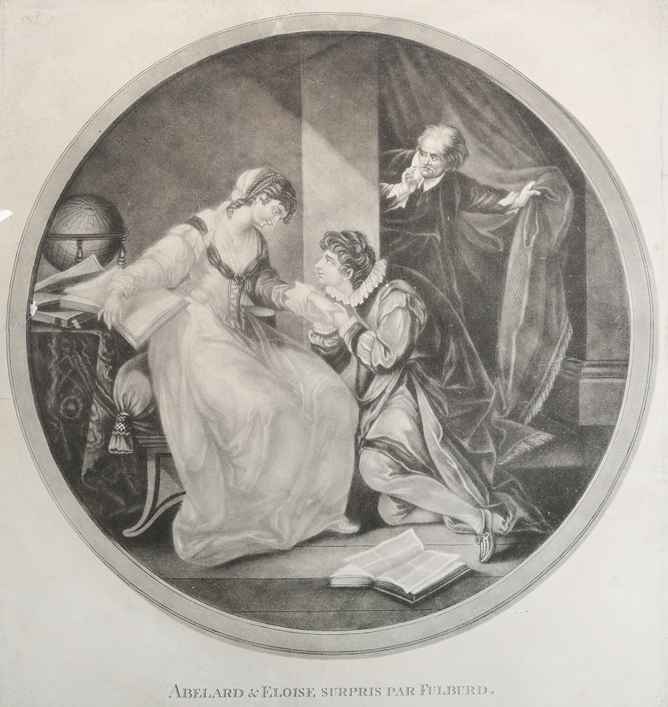 Абеляр и Элоиза. Гравюра, меццо-тинто. Западная Европа, 1750-е - 1760-е гг.НВА 170816-02 Абеляр и Элоиза. Гравюра, меццо-тинто. Западная Европа, 1750-е - 1760-е гг.НВА 170816-02Гравюра в технике меццо-тинто, 1750-е - 1760-е гг. Гравер - Johann Jakob Haid (1704-1767). Диаметр изображения 31 см. Гравюра наклеена на лист белой бумаги. Размер листа 33 х 37 см. Сохранность хорошая. Не подлежит вывозу за пределы Российской Федерации.