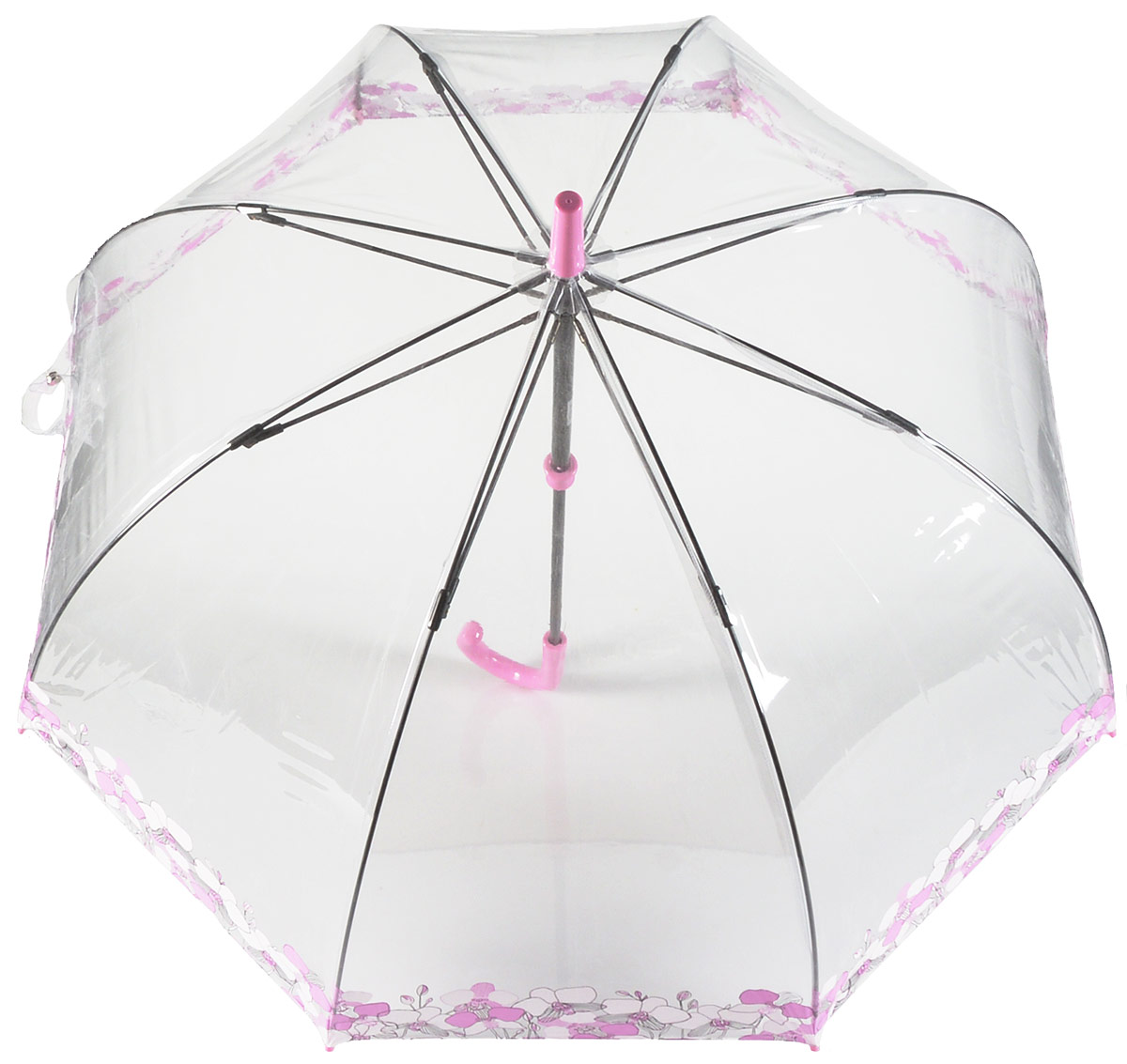 Зонт женский трость Fulton, расцветка: орхидея. L042-3043 OrchidFayseL042-3043 OrchidFayse Зонт женский трость Fulton, расцветка: орхидея. L042-3043 OrchidFayseL042-3043 OrchidFayseОбразец элегантности! Именно под таким зонтом ходит королева! Специальная безопасная и надежная технология открывания и закрывания. Модная форма купола. Прозрачный зонт отлично защищает от дождя, и при этом он абсолютно прозрачен. Прочный ветроустойчивый каркас из фибергласса. Длина в сложенном виде 94 см, диаметр купола 89 см
