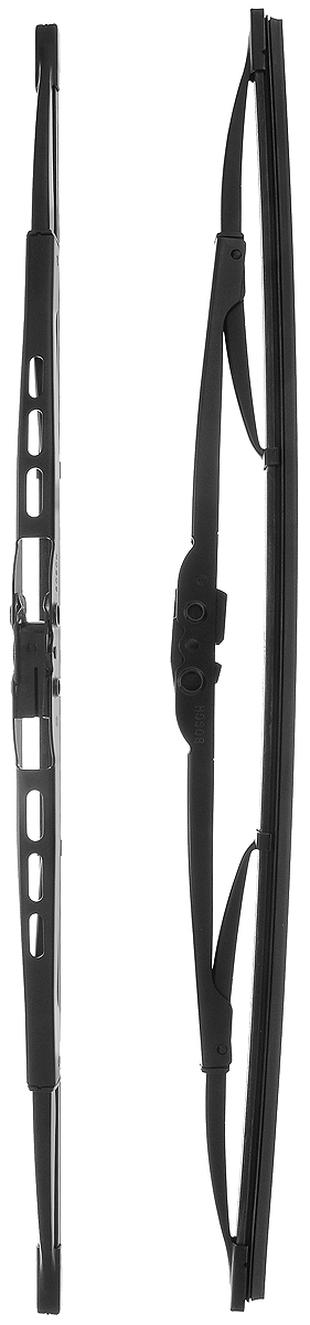 Щетка стеклоочистителя Bosch 450, каркасная, длина 45 см, 2 шт3397118505 Щетка стеклоочистителя Bosch 450, каркасная, длина 45 см, 2 шт3397118505Щетка Bosch 450, выполненная по современной технологии из высококачественных материалов, оптимально подходит для замены оригинальных щеток, установленных на конвейере. Обеспечивает идеальную очистку стекла в любую погоду. TWIN - серия классических каркасных щеток от компании Bosch. Эти щетки имеют полностью металлический каркас с двойной защитой от коррозии и сверхточный профиль резинового элемента с двумя чистящими кромками. Комплектация: 2 шт.