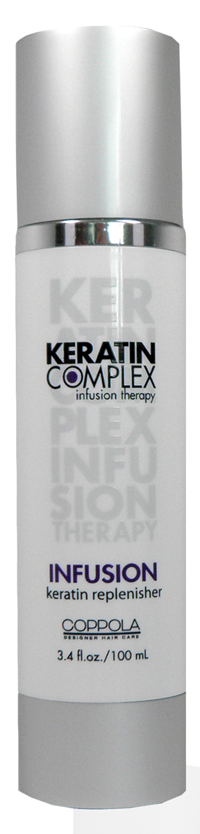 Keratin Complex Кератиновое питание для волос (Infusion), 102 мл21356KC Keratin Complex Кератиновое питание для волос (Infusion), 102 мл21356KCГлубоко наполняет волосы белками кератина, защищает от внешних воздействий и ультрафиолетовых лучей. Это одно из средств, которое стоит применять после кератинового выпрямления волос. Восстанавливает, укрепляет, возвращает силу любому типу волос.