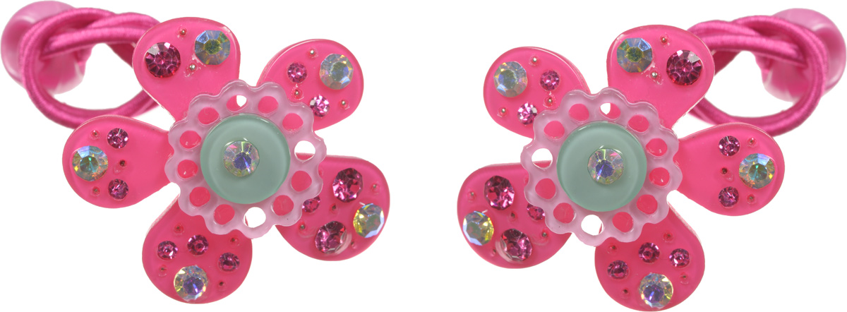 Babys Joy Резинка для волос Цветок цвет розовый 2 штAL 970_цветок Babys Joy Резинка для волос Цветок цвет розовый 2 штAL 970_цветокРезинка для волос Babys Joy Цветок - отличное дополнение к прическе вашей юной модницы. В набор входят две резинки, дополненные декоративными элементами в виде пластиковых цветочков, украшенных стразами, и пластиковых бусин в цвет резинки. Резинки хорошо тянутся и прекрасно держат волосы.