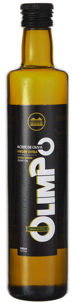 Olimpo Extra Virgin масло оливковое, 0,5 л8411032006021 Olimpo Extra Virgin масло оливковое, 0,5 л8411032006021Olimpo Extra Virgin - нерафинированное оливковое масло первого холодного отжима лимитированного выпуска. Кислотность - 0,2%. Обладает мягким вкусом и приятным ароматом. Olimpo производит масло с 1954 года, а название происходит от горы Олимп из Древней Греции. Производитель руководствуется древнегреческой пословицей: в здоровом теле здоровый дух.