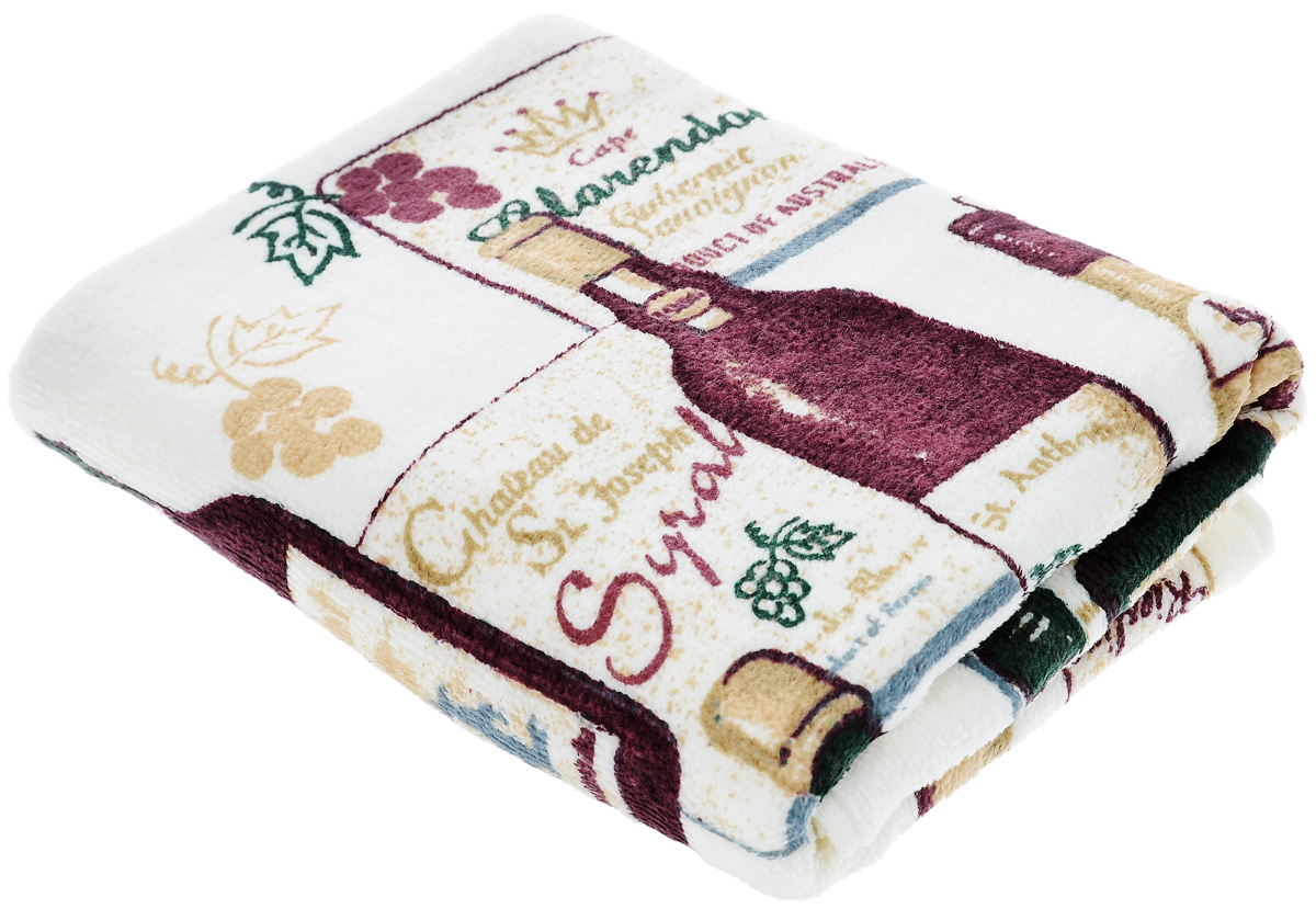 Полотенце кухонное Sunvim Шато Марго, 40 х 70 см09-40В Полотенце кухонное Sunvim Шато Марго, 40 х 70 см09-40ВКухонное полотенце Sunvim Шато Марго, выполненное из 100% хлопка, оформлено ярким рисунком. Изделие предназначено для использования на кухне и в столовой. Такое полотенце станет отличным вариантом для практичной и современной хозяйки.