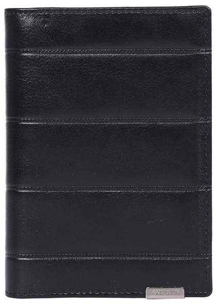 Обложка для документов мужская Fabretti 54019/1-black54019/1-black Обложка для документов мужская Fabretti 54019/1-black54019/1-blackМужская обложка для документов Fabretti из натуральной кожи черного цвета.Внутри дополнительно вкладыш для документов и 5 отделений для кредитных и дисконтных карт.