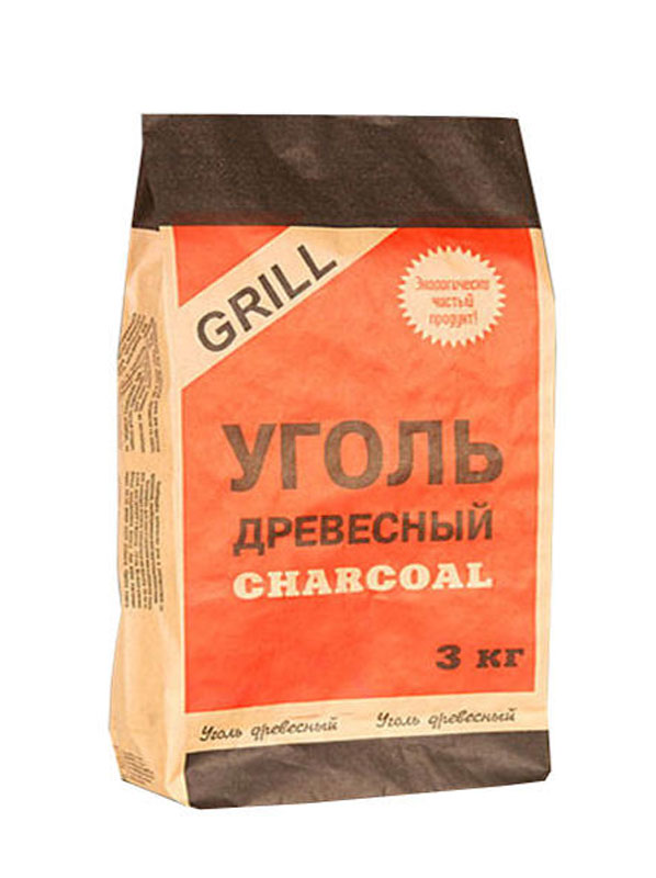 Уголь березовый, 3 кг
