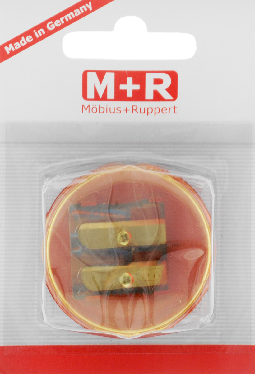 M+R Точилка Top Duo цвет желтый красный0344-0002_желтый, красный M+R Точилка Top Duo цвет желтый красный0344-0002_желтый, красныйТочилка M+R Top Duo выполнена из прочного пластика. В точилке имеются два отверстия для карандашей разного диаметра. Точилка подходит для различных видов карандашей. При повороте пластикового контейнера, отверстия закрываются. Полупрозрачный контейнер для сбора стружки позволяет визуально контролировать уровень заполнения и вовремя производить очистку.