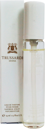 Trussardi Donna Парфюмерная вода, 15 мл, MINI13657 Trussardi Donna Парфюмерная вода, 15 мл, MINI13657Ориентальные, цветочные. Жасмин, лотос, цветок апельсина, ваниль, кедр, пачули, сандаловое дерево.