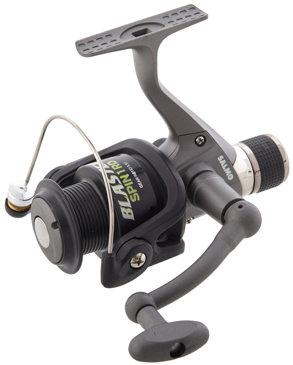 Катушка безынерционная Salmo Blaster SPIN 1 40RD, цвет: серый1940RD Катушка безынерционная Salmo Blaster SPIN 1 40RD, цвет: серый1940RDБюджетная серия катушек BLASTER предназначена, в первую очередь, для начинающих рыболовов. Эти катушки могут с успехом использоваться у опытных рыболовов как резервные катушки или для комплектации поплавочных удилищ и донных снастей. - Тормоз фрикционный задний RD - 1 подшипник шариковый - Включатель антиреверса флажковый нижний - Корпус карбопластовый - Шпуля основная пластиковая (графитовая) - Рукоятка: - с винтовым типом фиксации - с возможностью право/левосторонней установки
