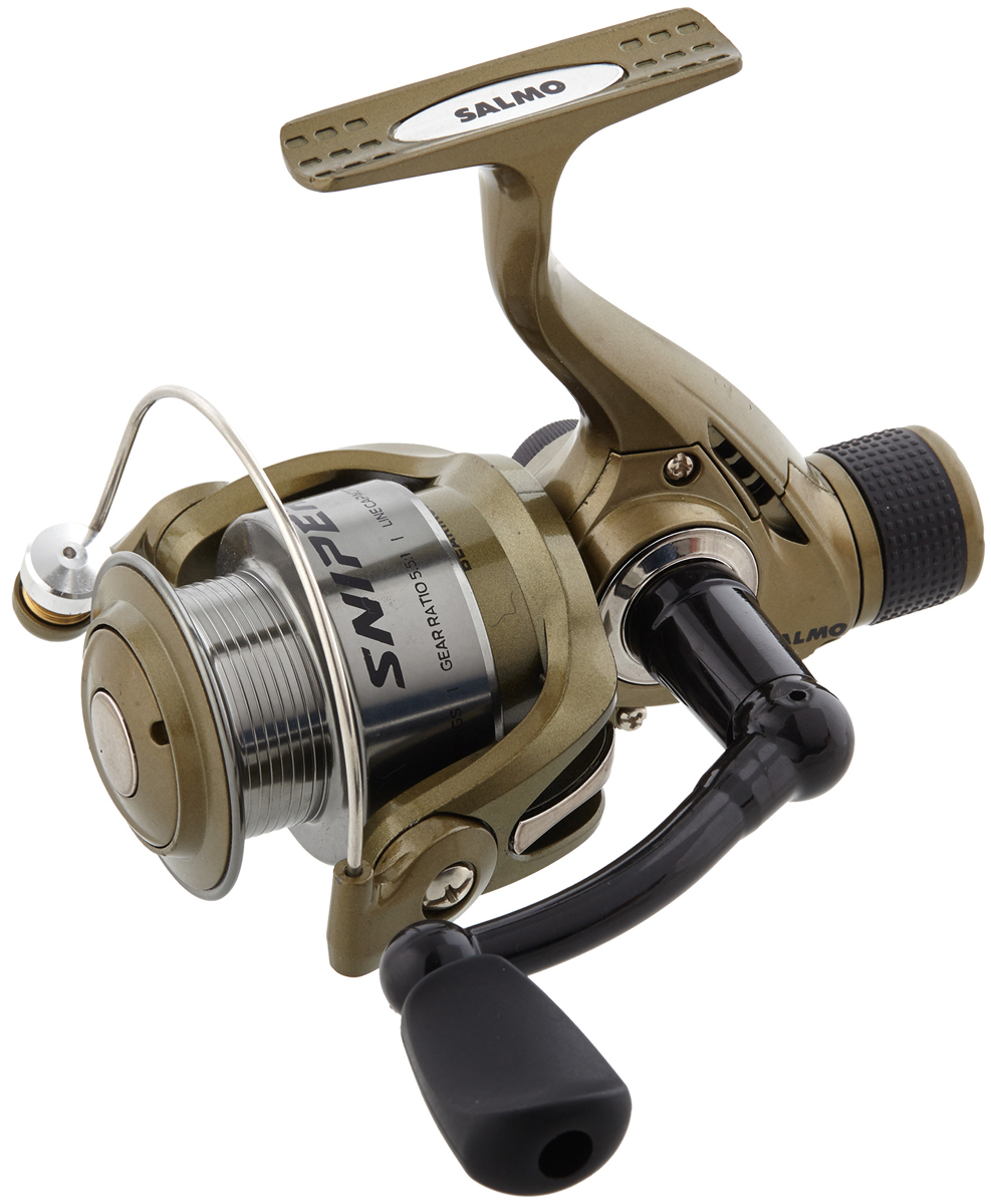 Катушка безынерционная Salmo Sniper SPIN 4 30RD, цвет: оливковый6730RD Катушка безынерционная Salmo Sniper SPIN 4 30RD, цвет: оливковый6730RDУниверсальные среднескоростные катушки среднего класса. - Тормоз фрикционный задний (многодисковый) RD - 3 подшипника шариковых - 1 подшипник роликовый - Мгновенный стопор обратного хода (антиреверс) - Включатель антиреверса флажковый нижний - Качественный механизм привода: латунь – алюминий - Корпус карбопластовый - Шпуля основная алюминиевая - Шпуля дополнительная пластиковая (графитовая) - Ролик лесоукладывателя конусный увеличенный (противозакручиватель) - Покрытие износостойкое нитридом титана: – ролика - Рукоятка: – с винтовым типом фиксации – с возможностью право/левосторонней установки - Ручка эргономическая из резины Качественная сборка