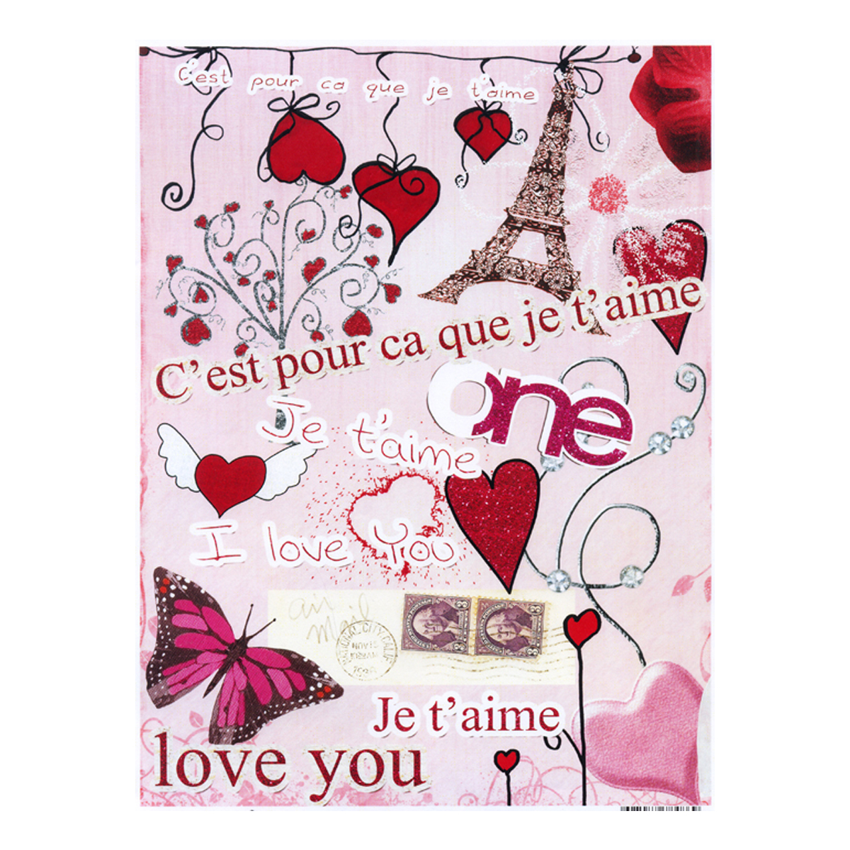 Декупажная карта Freedecor Я тебя люблю, А4, 70 гр./м.кв. Dk 3036685686_3036ятебялюблю Декупажная карта Freedecor Я тебя люблю, А4, 70 гр./м.кв. Dk 3036685686_3036ятебялюблюДекупажная карта - оригинальная специальная бумага с нанесенным рисунком для использования в технике декупажа. Интересные мотивы, изображенные на бумаге, сделают процесс рукоделия занятным.