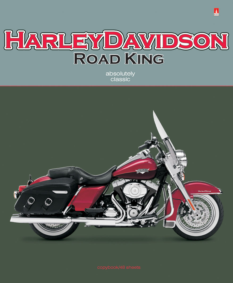 Альт Тетрадь Harley Davidson 48 листов в клетку7-48-1029 Альт Тетрадь Harley Davidson 48 листов в клетку7-48-1029Тетрадь Альт Harley Davidson подойдет студенту и школьнику. Серия Мотоциклы классика посвящена самым хитовым моделям мотоциклов. Двойная обложка тетради изготовлена из плотного картона. Печать выполняется на фольгированной поверхности, за счет чего усиливается объемность и реалистичность рисунка. Рельефное тиснение и отделка гибридным лаком подчеркнули особенности дизайна. Обложки с мотоциклами, относящимися к категории классика, наверняка хорошо знакомы молодым людям. Харлей Дэвидсон, Урал, Триумф и другие - это универсальные, самые популярные модели среди любителей высоких скоростей. Их сдержанный внешний вид, отсутствие большого количества хромированных деталей и украшений - вот причина успеха этих мотоциклов-легенд. Внутренний блок тетради состоит из 48 листов белой бумаги, соединенных двумя металлическими скрепками. Стандартная линовка в клетку дополнена красными полями.