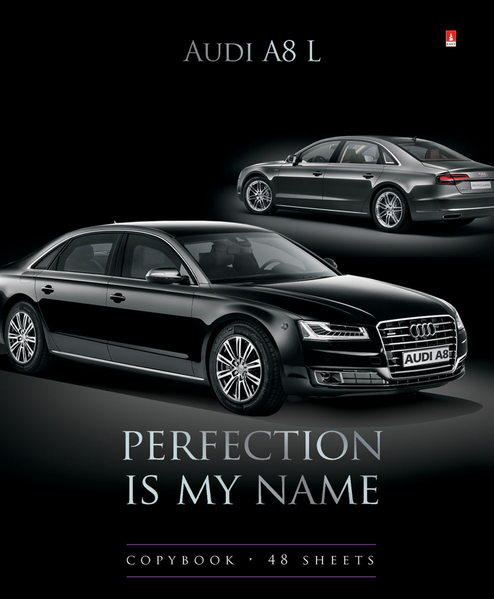 Альт Тетрадь Audi A8 L 48 листов в клетку7-48-1032 Альт Тетрадь Audi A8 L 48 листов в клетку7-48-1032Тетрадь Альт Audi A8 L из серии Машины седаны отлично подойдет для занятий школьнику, студенту или для различных записей. Двойная обложка тетради выполнена из качественного экологически чистого картона с покрытием лака и отделкой серебряной фольги. Лицевая сторона оформлена изображением черной Audi A8 L. Внутренний блок тетради, соединенный двумя металлическими скрепками, состоит из 48 листов первосортной бумаги белого цвета формата А5. Четкая линовка точно совпадает с обеих сторон каждого листа. Поля отмечены красным цветом.