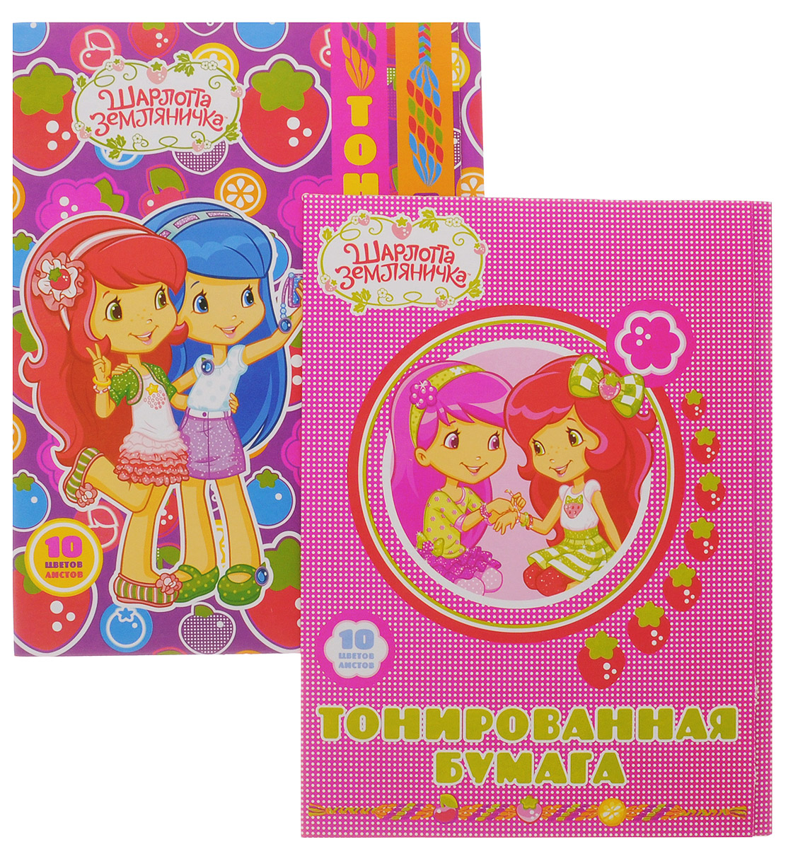 Action! Набор цветной бумаги Strawberry Shortcake 10 листов 2 штSW-CTP-10/10 Action! Набор цветной бумаги Strawberry Shortcake 10 листов 2 штSW-CTP-10/10Набор цветной мелованной бумаги Silwerhof позволит создавать всевозможные аппликации и поделки. Набор состоит из двух папок по 10 листов в каждой двухсторонней цветной бумаги формата А4. Создание поделок из цветной бумаги поможет ребенку развить творческие способности, кроме того, это увлекательный досуг. Бумагу можно использовать для поделок оригами. При многоразовом сгибании листа на бумаге не появляются трещины, так как она обладает очень высоким качеством. Бумага хорошо комбинируется с цветным картоном.
