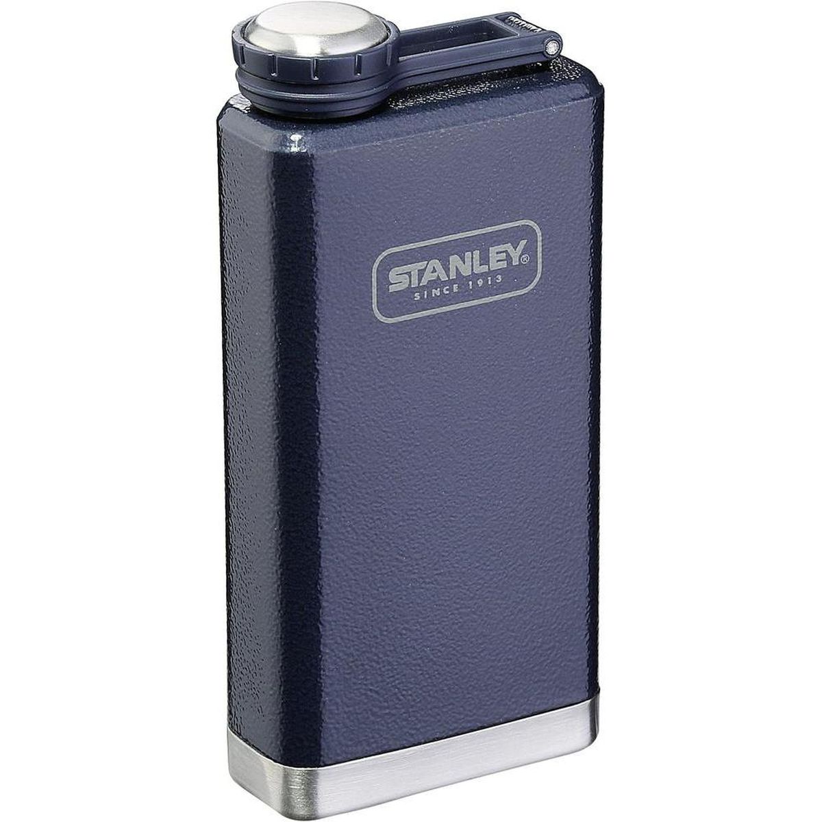 Фляга STANLEY Adventure, цвет: темно-синий, 0,23 л10-01564-018 Фляга STANLEY Adventure, цвет: темно-синий, 0,23 л10-01564-018Фляжка карманная. Объем - 0,23 л. Корпус из нержавеющей стали. Наружное покрытие - абразивостойкая эмаль. Цвет - темно-синий. Фляжка герметична. Гарантия - пожизненная.