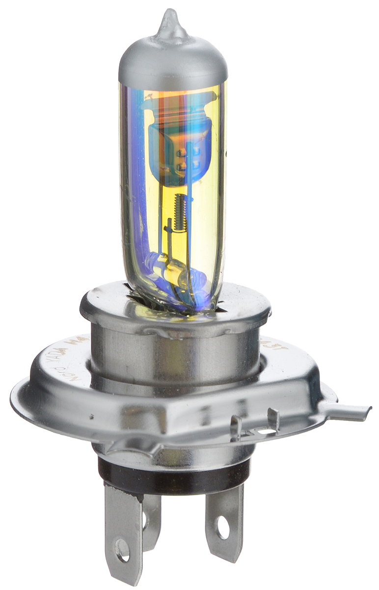Лампа автомобильная галогенная Nord YADA Rainbow, всепогодная, цоколь H4 P43t, 12V, 100/90W902492 Лампа автомобильная галогенная Nord YADA Rainbow, всепогодная, цоколь H4 P43t, 12V, 100/90W902492Лампа автомобильная галогенная Nord YADA Rainbow - это электрическая галогенная лампа с вольфрамовой нитью для автомобилей и других моторных транспортных средств. Виброустойчива, надежна, имеет долгий срок службы. Галогенные лампы предназначены для использования в фарах ближнего, дальнего и противотуманного света. Колба с радужным нанесением (мыльный пузырь) обеспечивает водителям комфортное освещение и управление на дороге в любую погоду.