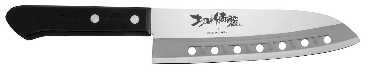 Нож поварской Tojiro Rasp Series, длина лезвия 16,5 смFA-63 Нож поварской Tojiro Rasp Series, длина лезвия 16,5 смFA-63К ножам Rasp Series от Tojiro продукты не прилипают. Это способствует более быстрому и комфортному приготовлению Ваших любимых блюд.