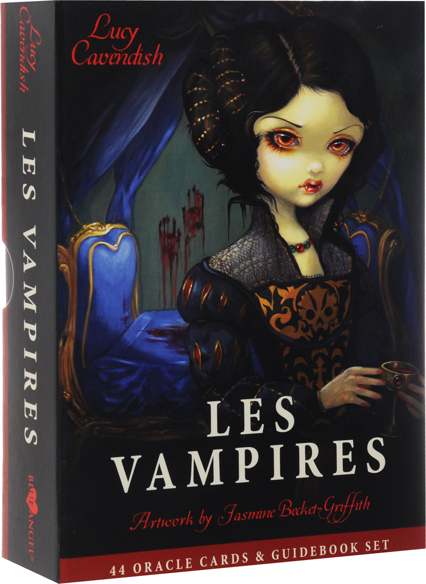 Оракул Blue angel Les Vampires Oracle / Оракул Вампиров, 44 карты, инструкция на английском языке. TSA09TSA09/ LV44 Оракул Blue angel Les Vampires Oracle / Оракул Вампиров, 44 карты, инструкция на английском языке. TSA09TSA09/ LV44Древняя мудрость и Целебные сообщения от сынов Света. Благодаря искусству Жасмин Бекет-Гриффит и проницательной мудрости, направляемых Люси Кавендиш, Les Vampires глубокий оракул для заживления наших внутренних страхов, обуздывания нашей властности, и растворение шаблонов, которые держат нас. Полный мудрым руководством древних учений, утешительными советами , этот потрясающий оракул открывает путь через темные, самые тревожные времена. Люси Кавендиш является автором самых продаваемых колод,включая Oracle Русалки и Oracle Dragonfae . Жасмин Бекет-Гриффит известна во всем мире фэнтази художник, чьи иллюстрации вы найдете в многочисленных книгах, включая Strangeling.