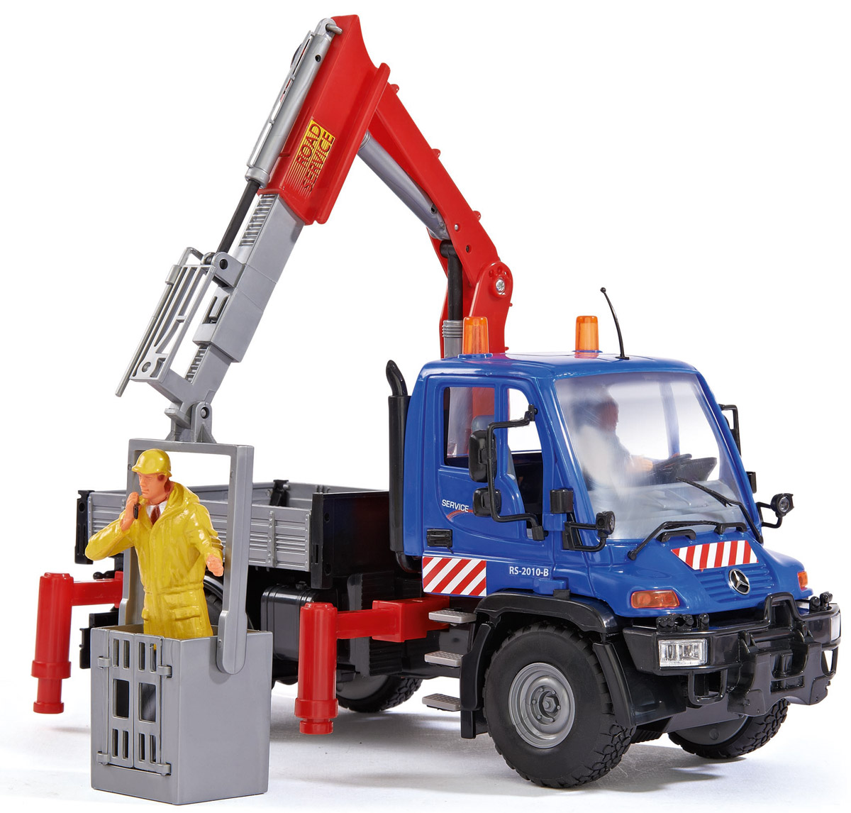 Dickie Toys Автомобиль с гидравлическим подъемником3414492_синий Dickie Toys Автомобиль с гидравлическим подъемником3414492_синийАвтомобиль с гидравлическим подъемником Dickie Toys призван оказывать помощь городу. Игрушка напоминает уменьшенную копию реального автомобиля. Игрушечный помощник отлично впишется в коллекцию спецтехники детского автомобильного парка. У автомобиля открываются двери таким образом, что в кабину помещается водитель. В представленный набор включены фигурки людей, которые облачены в специальную рабочую одежду и каски. У машины вращаются колеса, а также поднимается и опускается ковш. Благодаря играм с таким автомобилем у маленьких детей развивается воображение, фантазия и моторика.