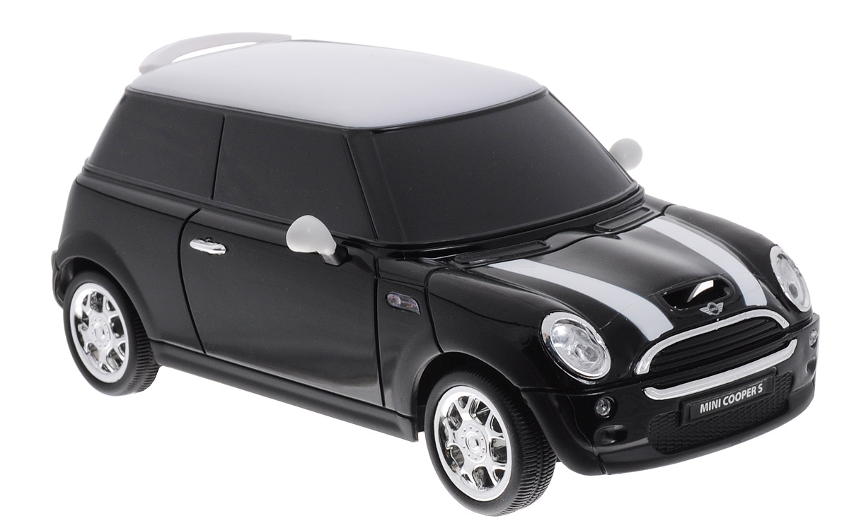 BeeWi Радиоуправляемая модель Mini Cooper S для AndroidBBZ201-A0 BeeWi Радиоуправляемая модель Mini Cooper S для AndroidBBZ201-A0Модель BeeWi Mini Cooper S на дистанционном управлении по Bluetooth можно управлять непосредственно с вашего мобильного устройства на базе платформ Android. Используя специальное приложение BeeWi Control Pad, которое доступно на Android Market или OVI Nokia. Модель на управлении по Bluetooth работает, как обычная машинка на дистанционном управлении. Возможные движения: вперед-назад и влево-вправо. Предлагаемое приложение позволяет управлять движением модели, как с помощью сенсорного экрана, так и с помощью датчика положения, что расширяет игровые возможности и делает процесс управления более удобным. Интуитивно понятный интерфейс благодаря использованию гироскопа, акселерометра и сенсорного дисплея. Модель имеет супербыстрый мотор с полным рулевым управлением. Модель совместима с устройствами Android 2.1 и выше. Для работы модели автомобиля необходимо купить 3 батарейки напряжением 1,5V типа АА (не входят в комплект).