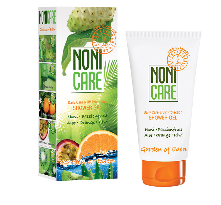 Nonicare Тонизирующий гель для душа Garden Of Eden - Shower Gel 200 мл4260254460098 Nonicare Тонизирующий гель для душа Garden Of Eden - Shower Gel 200 мл4260254460098Гель для деликатного тщательного очищения кожи. Создан на основе сока фрукта Нони, кокосового масла, масла подсолнечника, алоэ, экстракта карликовой пальмы, молочной кислоты, сквалана и устойчивых форм витаминов С и Е, экстрактов киви, папайи, маракуйи и ромашки, масла кожуры сладкого апельсина. Желаете получить заряд жизненных сил и энергии? Тогда этот освежающий и бодрящий гель для душа с его активными растительными стимулирующими компонентами для Вас. Он тщательно очищает кожу, не пересушивая и не раздражая ее. Специальная формула с АХА кислотами придает коже удивительную гладкость, упругость и шелковистость. Растительные экстракты защищают кожу от действия свободных радикалов, укрепляют сосуды и предотвращают застойные явления (купероз, целлюлит). Масла питают и тонизируют кожу, способствуют снятию усталости, стресса и мышечного напряжения. Это средство подарит Вам чувственное удовольствие, благодаря своему притягательному цитрусовому аромату, и оставит ощущение комфорта и...