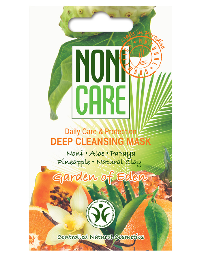 Nonicare Глиняная маска глубокого очищения Garden Of Eden- Deep Cleansing Mask 11 мл4260254460234 Nonicare Глиняная маска глубокого очищения Garden Of Eden- Deep Cleansing Mask 11 мл4260254460234Маска для глубокого очищения и минерализации кожи. Обеспечивает нормализацию физиологичного обновления рогового слоя кожи, препятствует его утолщению, обладает мощным антиоксидантным действием. Маска обеспечивает мгновенное матирование и сужение пор. Устраняет прыщи и черные точки, препятствует их появлению за счет расщепляющих ферментов папайи и ананаса. Комплекс средиземноморских глин с высоким содержанием соединений кальция, магния и алюминия в сочетании с маслом кожуры горького апельсина адсорбирует излишки кожного сала, дезинфицирует, выводит шлаки и токсины, минерализует кожу и борется с пористостью, обладает легким осветляющим действием и препятствует появлению пигментных и застойных пятен. Витамины, аминокислоты, углеводы и полисахариды, входящие в состав уникального сока фрукта Нони, питают и восстанавливают кожу. Масло карликовой пальмы снимает воспаление и раздражение. Маска может вызывать ощущение стянутости, покалывания, пощипывания и покраснение кожи. Это...