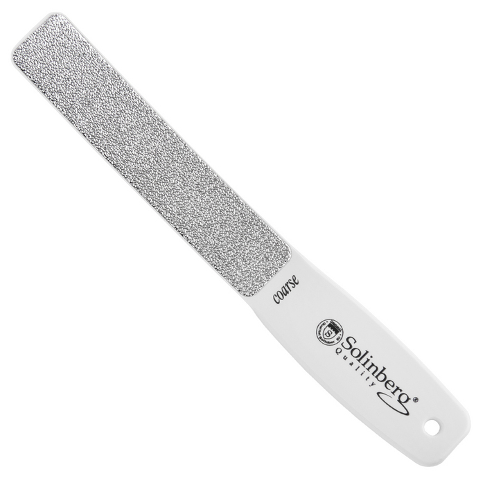 Пилка лазерная Solinberg 102W (coarse), одностороняя, пластиковая основа, лазерная крупнозернистая поверхность, длина 13,5 см232-102W Пилка лазерная Solinberg 102W (coarse), одностороняя, пластиковая основа, лазерная крупнозернистая поверхность, длина 13,5 см232-102WПилка лазерная Solinberg 102W (coarse), односторонняя, пластиковая основа, лазерная крупнозернистая поверхность, длина 13,5см.