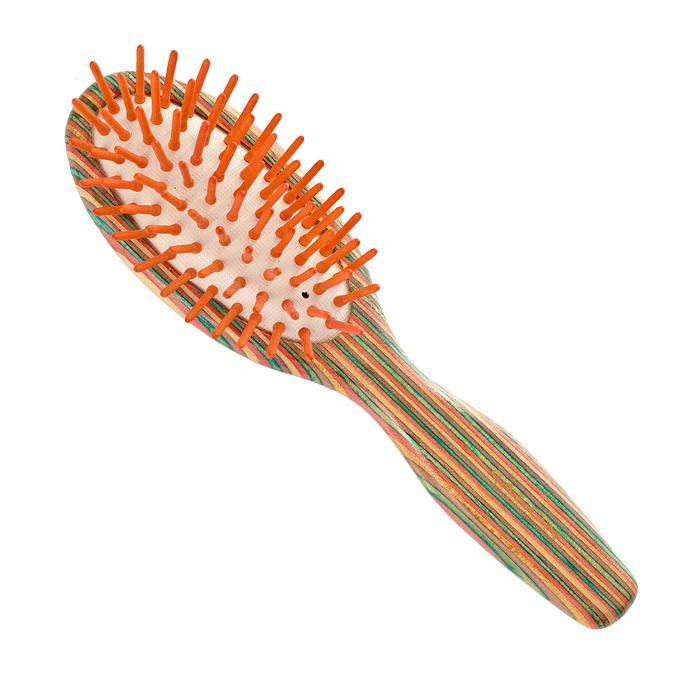 Щетка массажная Salon Professional 73041Z Color Stripes Мини, деревянная, цветная, зубцы - деревянные штифты, L170 мм334-73041Z Щетка массажная Salon Professional 73041Z Color Stripes Мини, деревянная, цветная, зубцы - деревянные штифты, L170 мм334-73041ZЩетка массажная Salon Professional 73041Z Color Stripes Мини, деревянная, цветная, зубцы - деревянные штифты, L170 мм.