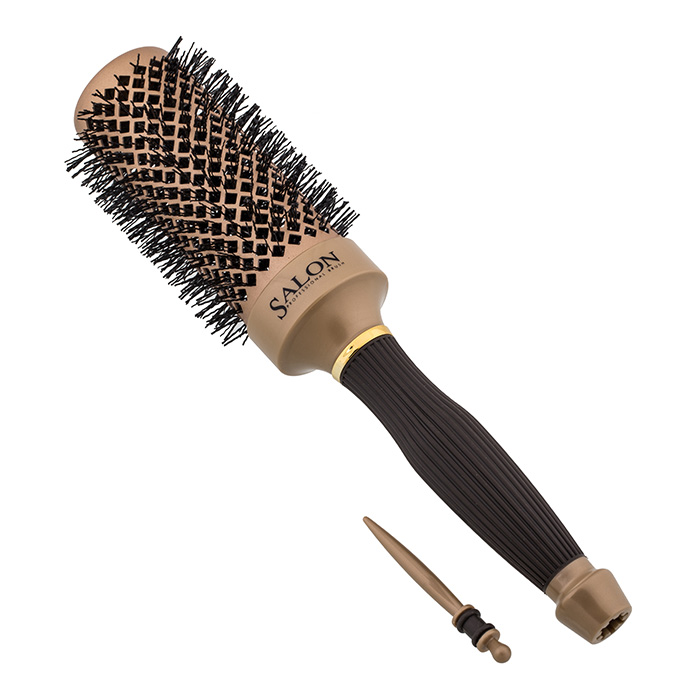 Salon Professional Термобрашинг Nano Style. 98064HVDI337-98064HVD Salon Professional Термобрашинг Nano Style. 98064HVDI337-98064HVDТермобрашинг Salon Professional 98064HVDI Nano Style, керамический, прорезиненная ручка, зубцы - термостойкие нейлоновые штифты, вставка для отделения.