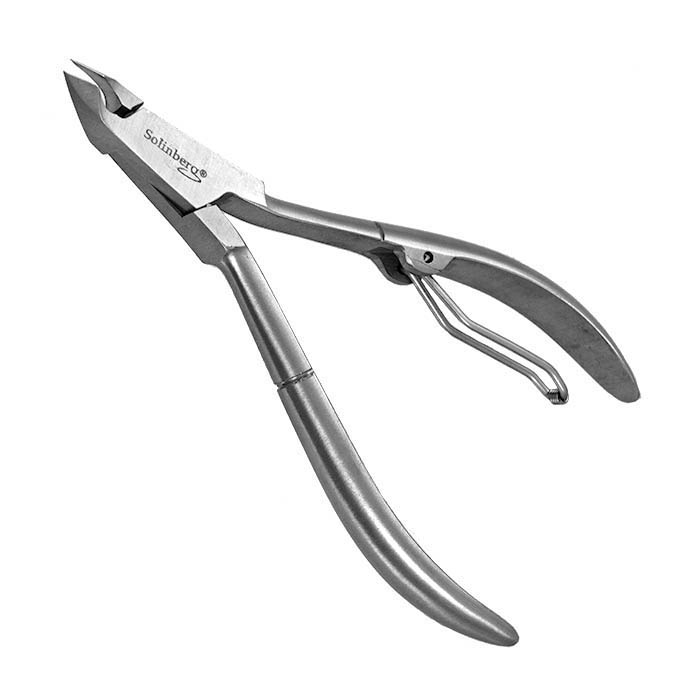 Кусачки маникюрные Solinberg 33010/2 Classic Line(ручная заточка), матовые, одинарная пружина, 5 мм221a-33010/2з Кусачки маникюрные Solinberg 33010/2 Classic Line(ручная заточка), матовые, одинарная пружина, 5 мм221a-33010/2зКусачки маникюрные Solinberg 33010/2 Classic Line(ручная заточка), матовые, одинарная пружина, 5мм