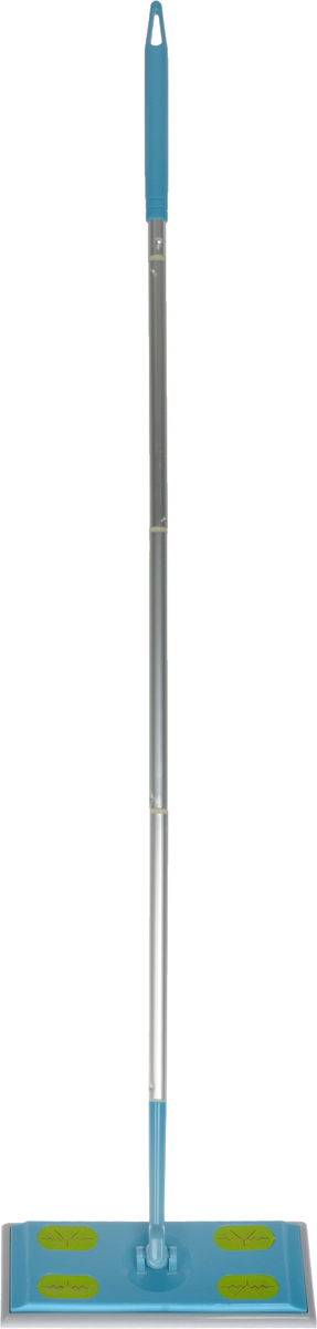 Швабра Paterra Смарт, плоская, разборная, с салфетками, 39-110 см406-085 Швабра Paterra Смарт, плоская, разборная, с салфетками, 39-110 см406-085Швабра Paterra Смарт - это новинка среди товаров для уборки. Она очень легкая и маневренная. В комплект входят 10 сменных салфеток, состоящие на 70% из вискозы. Такие салфетки подходят для любых типов поверхностей (ламинат, линолеум, паркет, бетон, кафель, пластик и других). Также можно протирать потолки, стены и многое другое. Вращающийся механизм крепления основания швабры к рукоятке обеспечивает мобильность и удобство во время уборки, без труда можно добраться до труднодоступных мест. Насадка швабры притягивает и удерживает пыль, грязь, волосы и шерсть домашних животных. Швабра отлично собирает лишнюю влагу. Салфетку можно использовать как во влажном, так и в сухом виде. При загрязнении ее можно выбросить и начать использовать следующую. Высота швабры: 39-110 см. Размер основания: 25 х 9,5 см. Размер салфеток: 22 х 28 см.