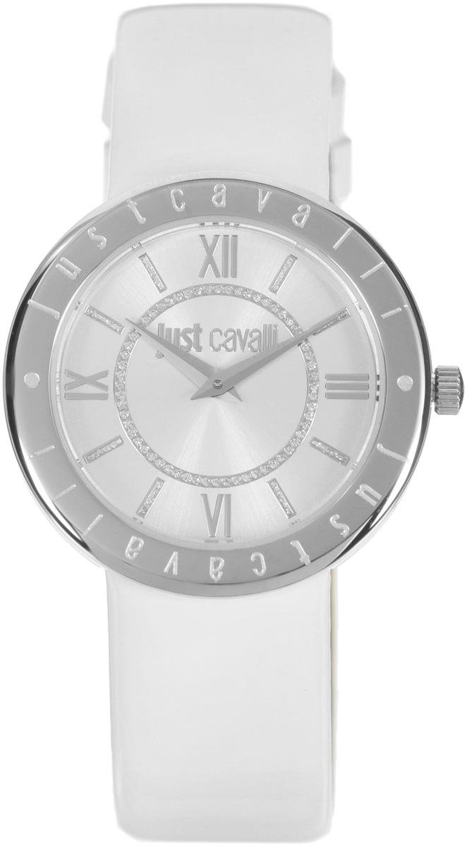 Часы наручные женские Just Cavalli, цвет: белый. R7251532502R7251532502 Часы наручные женские Just Cavalli, цвет: белый. R7251532502R7251532502Наручные женские часы Just Cavalli произведены из материалов самого высокого качества на базе новейших технологий. Они оснащены точным кварцевым механизмом. Корпус часов изготовлен из нержавеющей стали, циферблат инкрустирован стразами и защищен минеральным стеклом. Ремешок выполнен из натуральной лаковой кожи и оснащен классической застежкой-пряжкой. Циферблат круглой формы оснащен римскими цифрами и отметками, а так же двумя стрелками - часовой и минутной. Часы являются водостойкими - 3АТМ. Изделие укомплектовано в стильную фирменную коробку с названием бренда. Наручные часы Just Cavalli созданы для современных девушек, которые не желают потерять свою индивидуальность в городской суете.