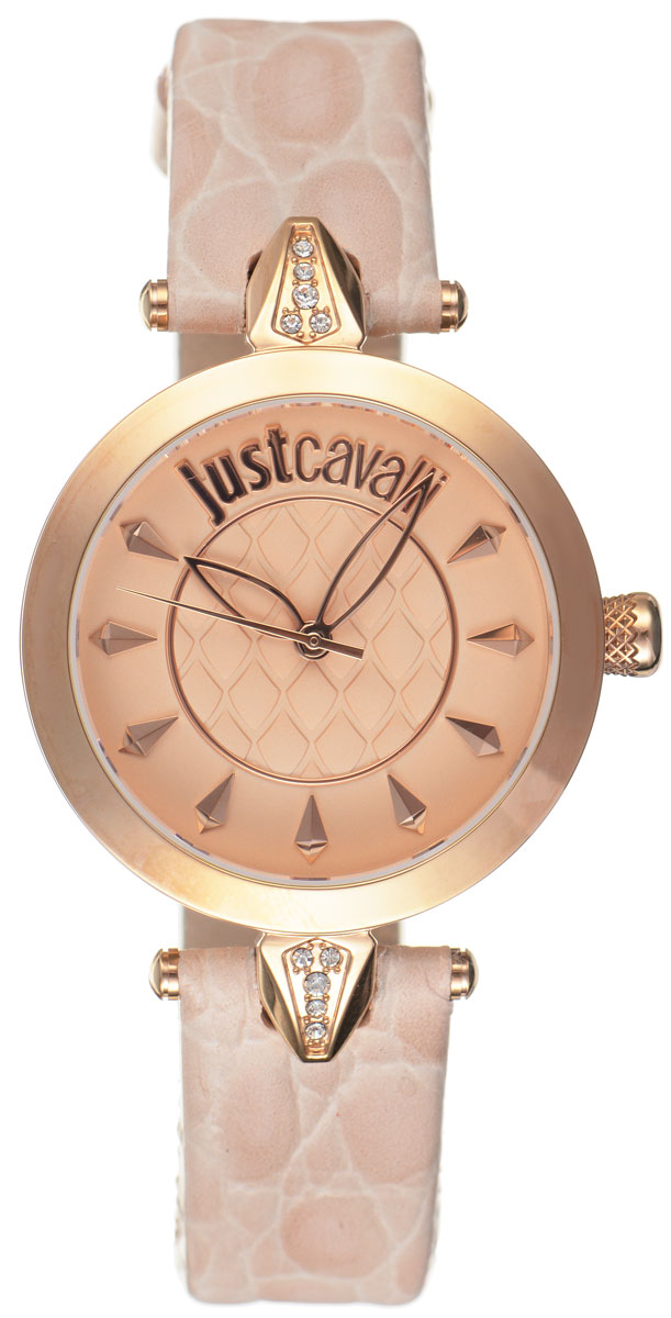 Часы наручные женские Just Cavalli цвет: персиковый. R7251149501R7251149501 Часы наручные женские Just Cavalli цвет: персиковый. R7251149501R7251149501Утонченные женские часы Just Cavalli произведены опытными специалистами из материалов самого высокого качества на базе новейших технологий. Часы оснащены точным кварцевым механизмом. Корпус часов выполнен из нержавеющей стали с PVD-покрытием и защищен минеральным стеклом. Ремешок выполнен из натуральной кожи с тиснением под змею, украшен стразами и оснащен классической застежкой-пряжкой. Циферблат из нержавеющей стали и оснащен тремя стрелками - часовой, минутной и секундной. Часы Just Cavalli подчеркнут отменное чувство стиля их обладательницы. Часы укомплектованы в фирменную коробку с названием бренда.
