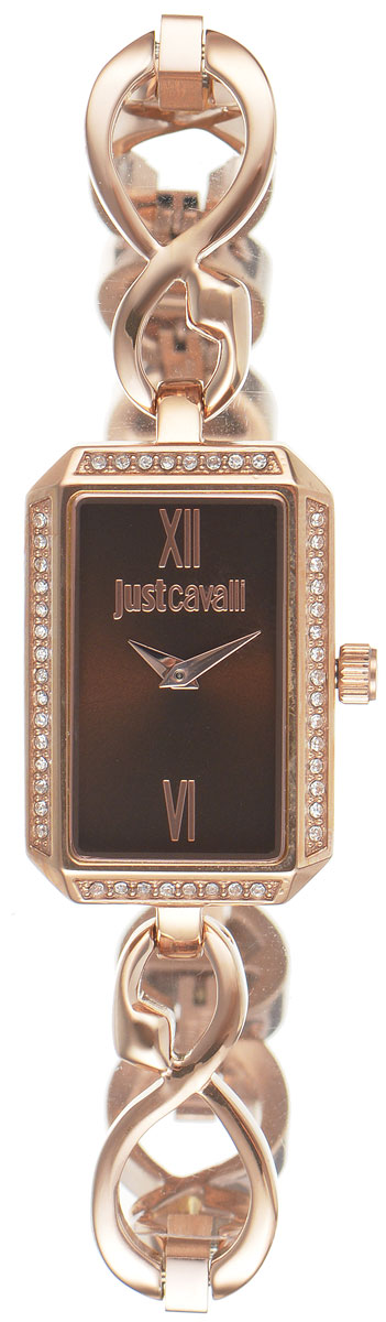Часы наручные женские Just Cavalli, цвет: золотой. R7253150502R7253150502 Часы наручные женские Just Cavalli, цвет: золотой. R7253150502R7253150502Изящные женские часы Just Cavalli выполнены из нержавеющей стали с PVD-покрытием и минерального стекла. Изделие дополнено символикой бренда. Корпус часов выполнен из нержавеющей стали с PVD-покрытием. Циферблат дополнен минеральным стеклом, инкрустирован стразами Swarovski и имеет степень влагозащиты равную 3 atm. Ремешок имеет практичную пряжку-защелку, которая позволит моментально снимать и одевать часы без лишних усилий. Часы поставляются в фирменной упаковке. Часы Just Cavalli подчеркнут изящность женской руки и отменное чувство стиля у их обладательницы. Эти изящные часики великолепно дополнят любой ваш вечерний наряд.