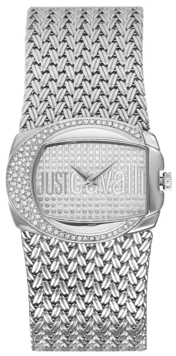 Часы наручные женские Just Cavalli, цвет: серебристый. R7253277545R7253277545 Часы наручные женские Just Cavalli, цвет: серебристый. R7253277545R7253277545Яркие женские часы Just Cavalli выполнены из нержавеющей стали и минерального стекла. Корпус часов выполнен из нержавеющей стали и инкрустирован стразами Swarovski. Циферблат дополнен минеральным стеклом, инкрустирован стразами Swarovski и имеет степень влагозащиты равную 3 atm. Ремешок из нержавеющей стали имеет классическую застежку-пряжку. Часы поставляются в фирменной упаковке. С этими часами Вы не останетесь незамеченной. Привлекательный дизайн, необычная форма корпуса, блеск кристаллов и браслет миланского плетения. Часы Just Cavalli для искушенных модниц.