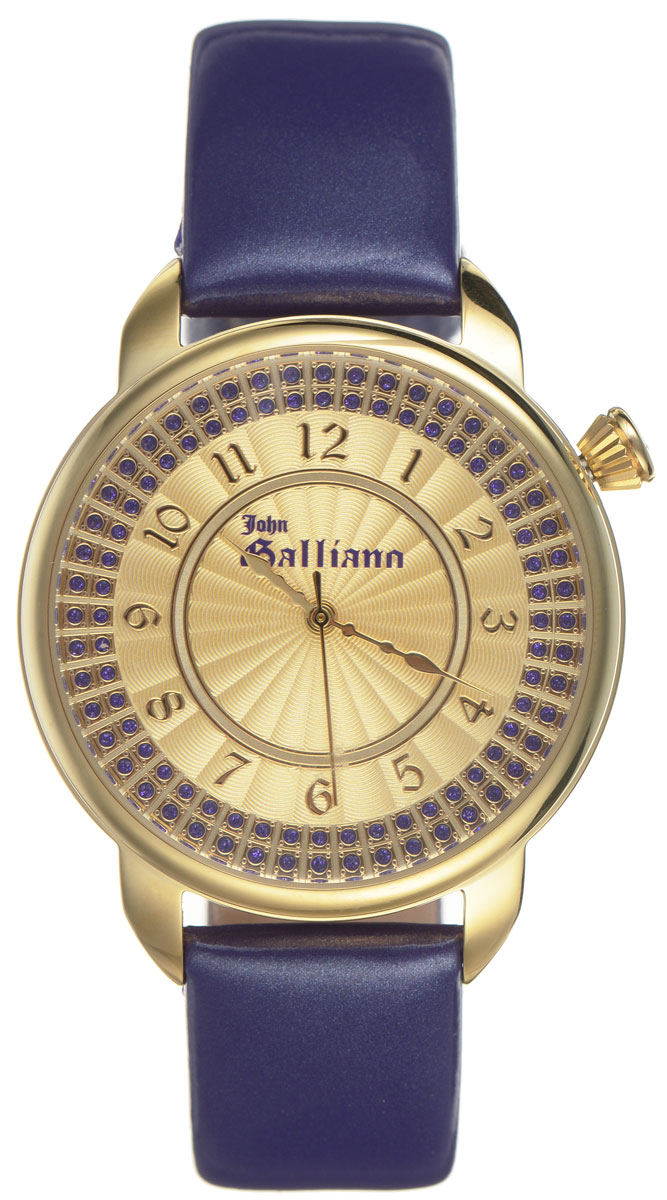 Часы наручные женские Galliano, цвет: фиолетовый. R2553126504R2553126504 Часы наручные женские Galliano, цвет: фиолетовый. R2553126504R2553126504Наручные женские часы Galliano произведены из материалов самого высокого качества на базе новейших технологий. Они оснащены точным кварцевым механизмом. Корпус часов изготовлен из нержавеющей стали с PVD-покрытием, циферблат инкрустирован стразами и защищен минеральным стеклом. Ремешок выполнен из натуральной лаковой кожи и оснащен классической застежкой-пряжкой. Циферблат круглой формы оснащен арабскими цифрами, а так же тремя стрелками - часовой, минутной и секундной. Часы являются водостойкими - 3АТМ. Изделие укомплектовано в стильную фирменную коробку с названием бренда. Наручные часы Galliano созданы для современных девушек, которые не желают потерять свою индивидуальность в городской суете.