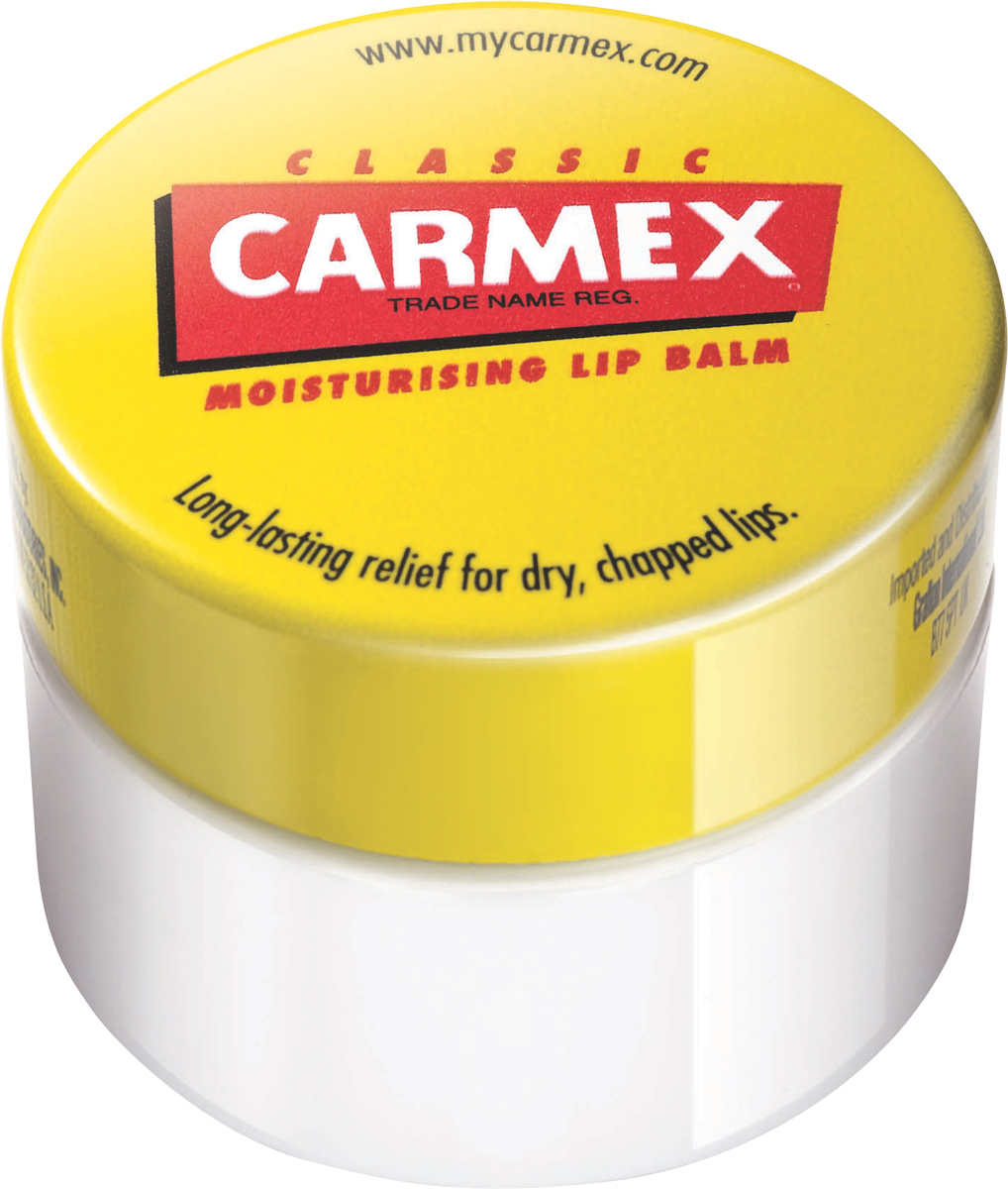 Carmex Бальзам для губ классический, баночка в блистере, 7,5 г00691СХ Carmex Бальзам для губ классический, баночка в блистере, 7,5 г00691СХУникальная формула CARMEX содержит специальные ингредиенты, которые вызывают ощущение покалывания - это означает, что CARMEX работает; увлажняя и защищая губы, делает их мягкими и здоровыми.