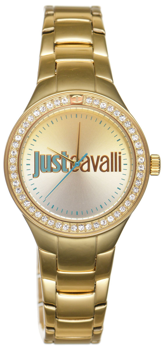Часы наручные женские Just Cavalli, цвет: золотой. R7253201501R7253201501 Часы наручные женские Just Cavalli, цвет: золотой. R7253201501R7253201501Наручные женские часы Just Cavalli произведены из материалов самого высокого качества на базе новейших технологий. Они оснащены точным кварцевым механизмом. Корпус часов изготовлен из нержавеющей стали с PVD-покрытием, циферблат инкрустирован стразами Swarovski и защищен минеральным стеклом. Ремешок выполнен из нержавеющей стали с PVD-покрытием оснащен удобной раскладывающейся застежкой, которая позволит моментально снимать и одевать часы без лишних усилий Циферблат круглой формы оснащен отметками, оформлен стильным градиентом от серебристого к золотому, а так же тремя стрелками - часовой, минутной и секундной. Часы являются водостойкими - 3АТМ. Изделие укомплектовано в стильную фирменную коробку с названием бренда. Часы Just Cavalli подчеркнут изящность женской руки и отменное чувство стиля у их обладательницы.