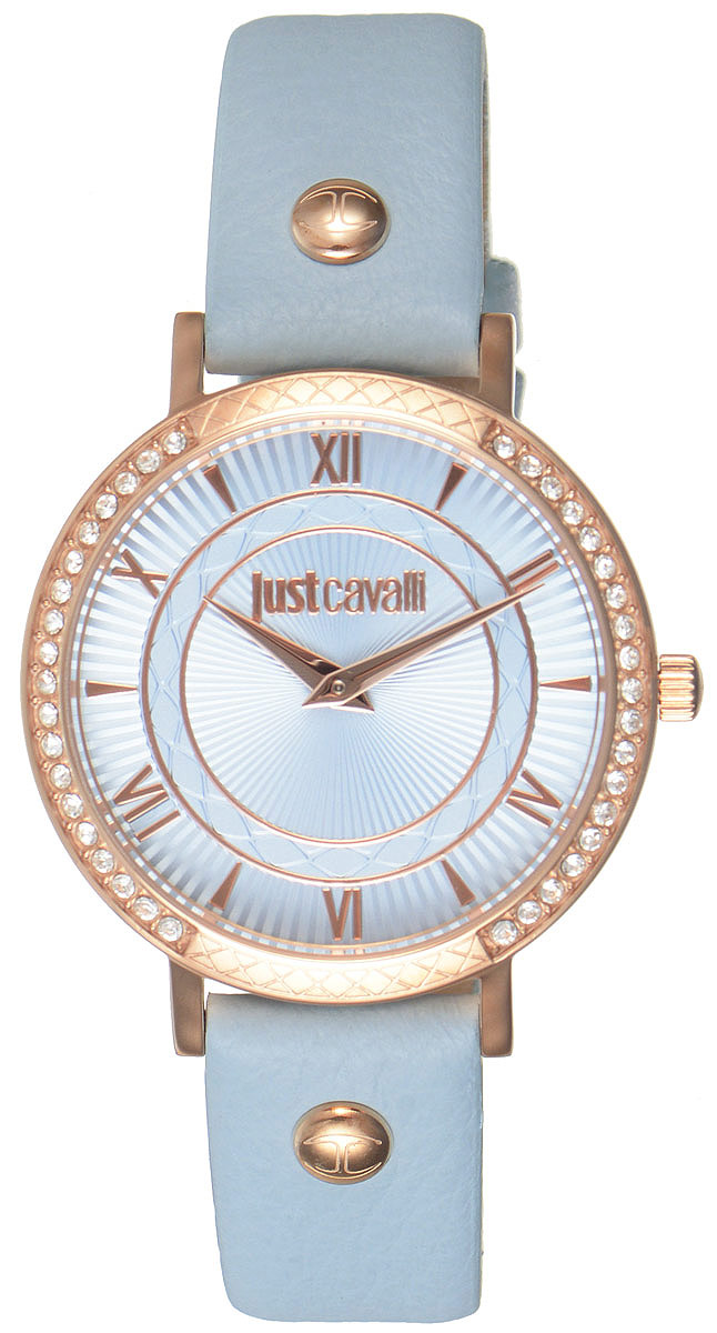 Часы наручные женские Just Cavalli, цвет: голубойй. R7251527501R7251527501 Часы наручные женские Just Cavalli, цвет: голубойй. R7251527501R7251527501Оригинальные женские часы Just Cavalli выполнены из нержавеющей стали с PVD-покрытием. Изделие дополнено символикой бренда. Корпус часов выполнен из нержавеющей стали с PVD-покрытием и инкрустирован стразами. Циферблат дополнен минеральным стеклом и имеет степень влагозащиты равную 3 atm. Ремешок из натуральной кожи имеет практичную пряжку, которая позволит моментально снимать и одевать часы без лишних усилий. Часы поставляются в фирменной упаковке. Часы Just Cavalli подчеркнут изящность женской руки и отменное чувство стиля у их обладательницы.