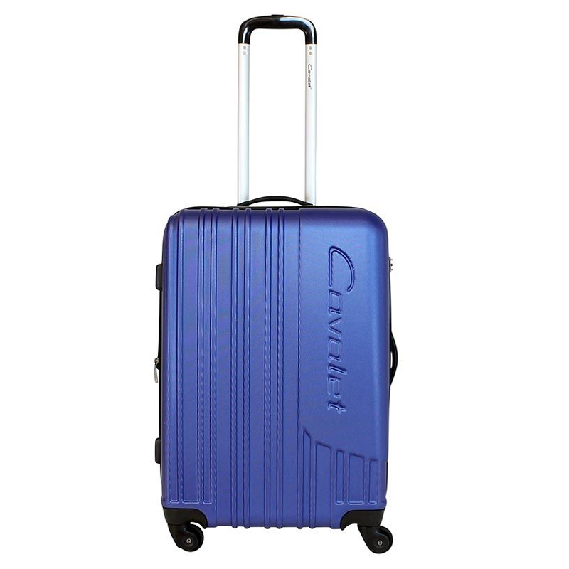 Чемодан-тележка Cavalet Malibu Luggage, 75+14 л, цвет: темно-синий. 858-60-70858-60-70 Чемодан-тележка Cavalet Malibu Luggage, 75+14 л, цвет: темно-синий. 858-60-70858-60-70Чемодан-тележка Cavalet на четырех колесах идеально подходит для поездок и путешествий. Корпус имеет жесткую конструкцию и выполнен из ударопрочного пластика с возможностью увеличения объема. Чемодан имеет вместительное отделение для хранения одежды и карманы для аксессуаров. Отделение закрывается на застежку-молнию и замок. Внутри сетчатый карман на молнии и багажные ремни для фиксации. Внутренняя поверхность изделия отделана полиэстером. В верхней части чемодана предусмотрена ручка для переноски. На одной из боковых сторон - пластиковые ножки, на другой - дополнительная ручка для переноски. Чемодан оснащен удобной телескопической ручкой. Стильный и удобный чемодан-тележка Cavalet вместит все необходимые вещи и станет незаменимым аксессуаром во время поездок.
