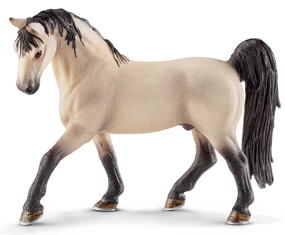 Schleich Фигурка Жеребец Теннесси уокер13789 Schleich Фигурка Жеребец Теннесси уокер13789Фигурка Schleich Жеребец. Теннесси уокер - красивая и реалистичная игрушка для детей. Лошадь представляет американский штат Теннесси. Эта лошадь известна своим особым типом походки, ускоренной формой прогулки. Эта порода была выведена в США для владельцев плантаций, ее особый способ ходьбы невероятно удобен для каждого ездока. Фигурка выполнена из каучукового пластика, раскрашивалась вручную. С помощью фигурки ребенок сможет дополнить свою ферму со скотным двором. Выдумывая сюжетно-ролевые игры, малыш развивает воображение и осваивает новые социальные взаимоотношения.