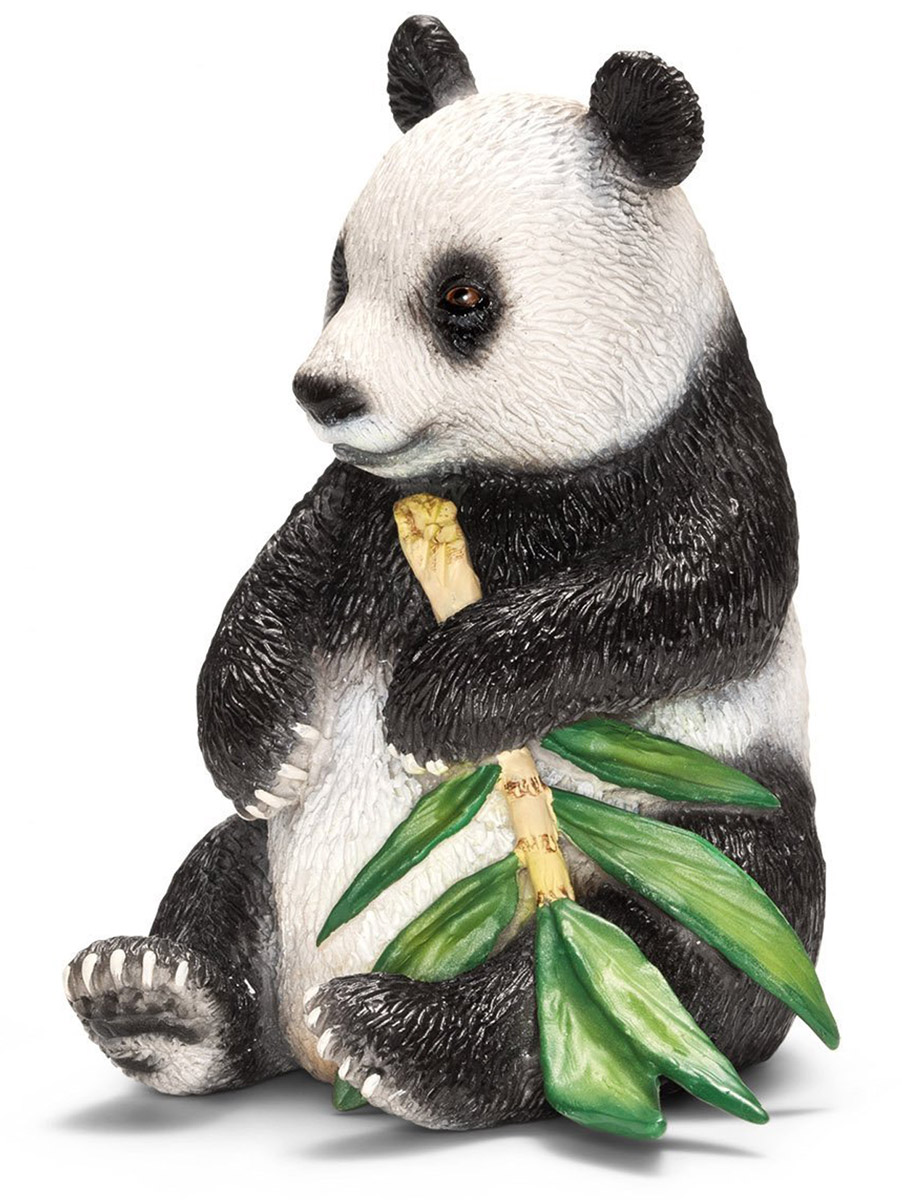 Schleich Фигурка Панда 1466414664 Schleich Фигурка Панда 1466414664Гигантская панда - известный черно-белый член семьи медведей. Панда обожает бамбук. Во время еды они стоят на задних лапах, так что их передние лапы могут держать пищу, совсем как у человека. Очень небольшое число панд живет в дикой природе, эти животные находятся под угрозой вымирания. Все фигурки выполнены из высококачественных материалов с максимальной точностью и раскрашены вручную. Не вызывают аллергии. Великолепно выполненная фигурка Schleich Панда, созданная при тесном сотрудничестве с Берлинским зоопарком, никого не оставит равнодушным.