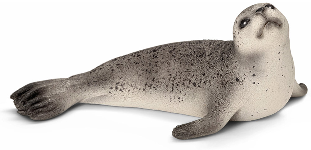 Schleich Фигурка Тюлень14702 Schleich Фигурка Тюлень14702Тюлень - ластообразный обитатель северных морей. Тюлени могут достигать длины 170 см и весить до 100 кг. Тюлени питаются исключительно рыбой, которую сами ловят. Тюлени - отличные пловцы, в зоопарках и океанариумах они принимают активное участие в представлениях, исполняя интересные трюки. Фигурка Schleich Тюлень, раскрашенная вручную, выполнена из безопасного материала - пластика. Компания Schleich специализируется на выпуске детских игрушек, знакомящих с окружающей средой, развивающих творческое мышление, мелкую моторику рук.