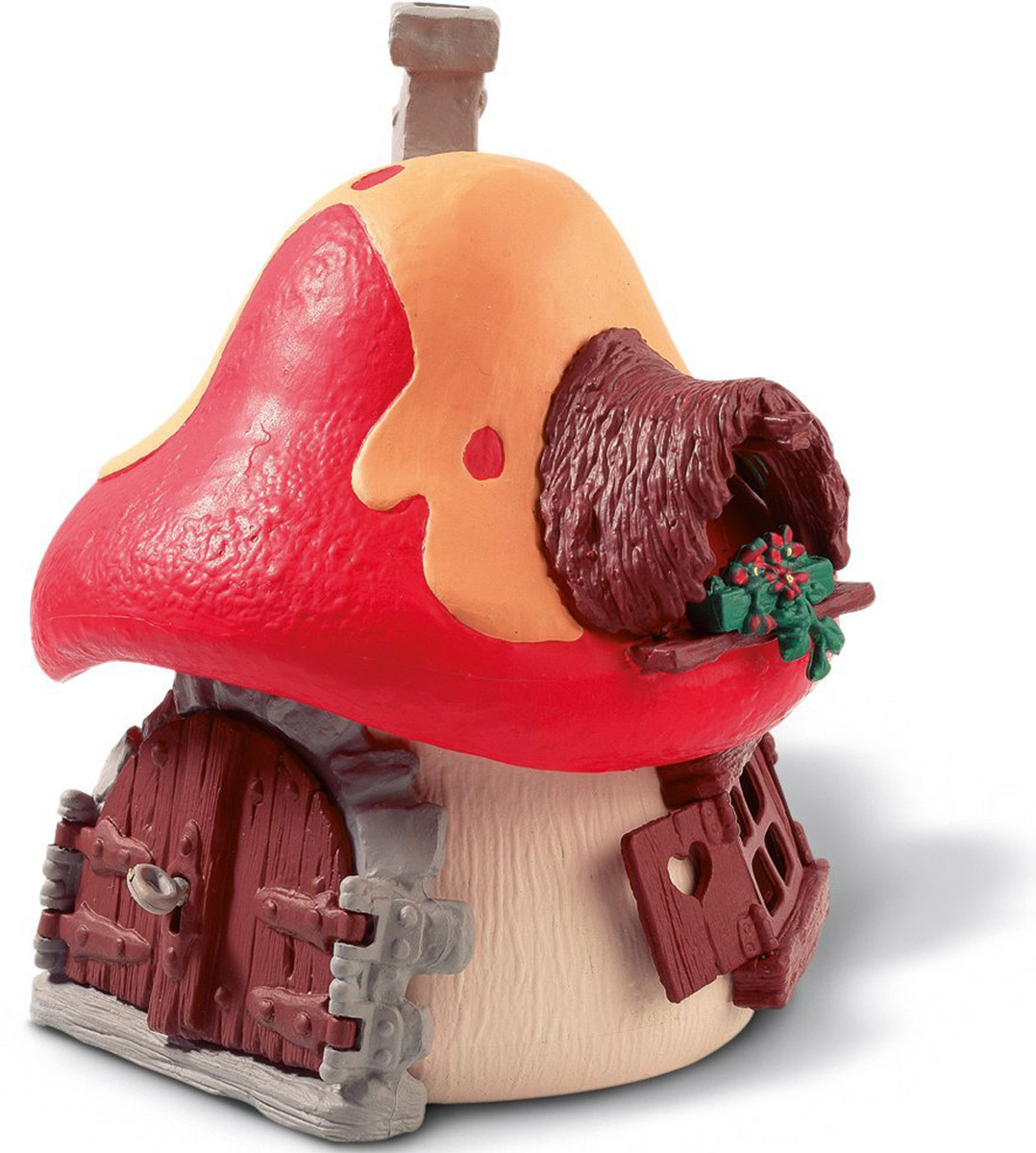 Schleich Домик гномика49001 Schleich Домик гномика49001Смурфы - выдуманные маленькие существа небесно-голубого цвета, живущие в лесах средневековой Европы. О первых смурфах мир узнал благодаря бельгийскому мультипликатору Peyo, который использовал этих персонажей в своих комиксах. На протяжении многих лет компания Schleich выпускает серию смурфов, которые копируют самых известных и любимых героев, а также волшебные домики для них. Смурфики - отличный подарок детям! Компания Schleich специализируется на выпуске детских игрушек, знакомящих с окружающей средой, развивающих творческое мышление, мелкую моторику рук.
