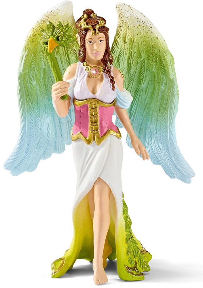 Schleich Фигурка Эльфийка Сурах с маской70514 Schleich Фигурка Эльфийка Сурах с маской70514Фигурка Schleich Эльфийка Сурах разнообразит сюжетно-ролевые фантастические игры вашего ребенка и станет прекрасным пополнением коллекции эльфов от Schleich. У эльфийки есть волшебные крылышки, которые блестят на солнце и с помощью которых она легко перелетает с места на место. Сурах отправляется на бал маскарад, в котором примут участие все эльфы волшебной страны Bayala. Сурах взяла с собой на фестиваль маску в виде своего любимого питомца - волшебной зеленой птицы. Прекрасно выполненная фигурка отличается высочайшим качеством игрушек ручной работы. Фигурка разработана с учетом исследований в области педагогики и производится как настоящее произведение для маленьких детских ручек.
