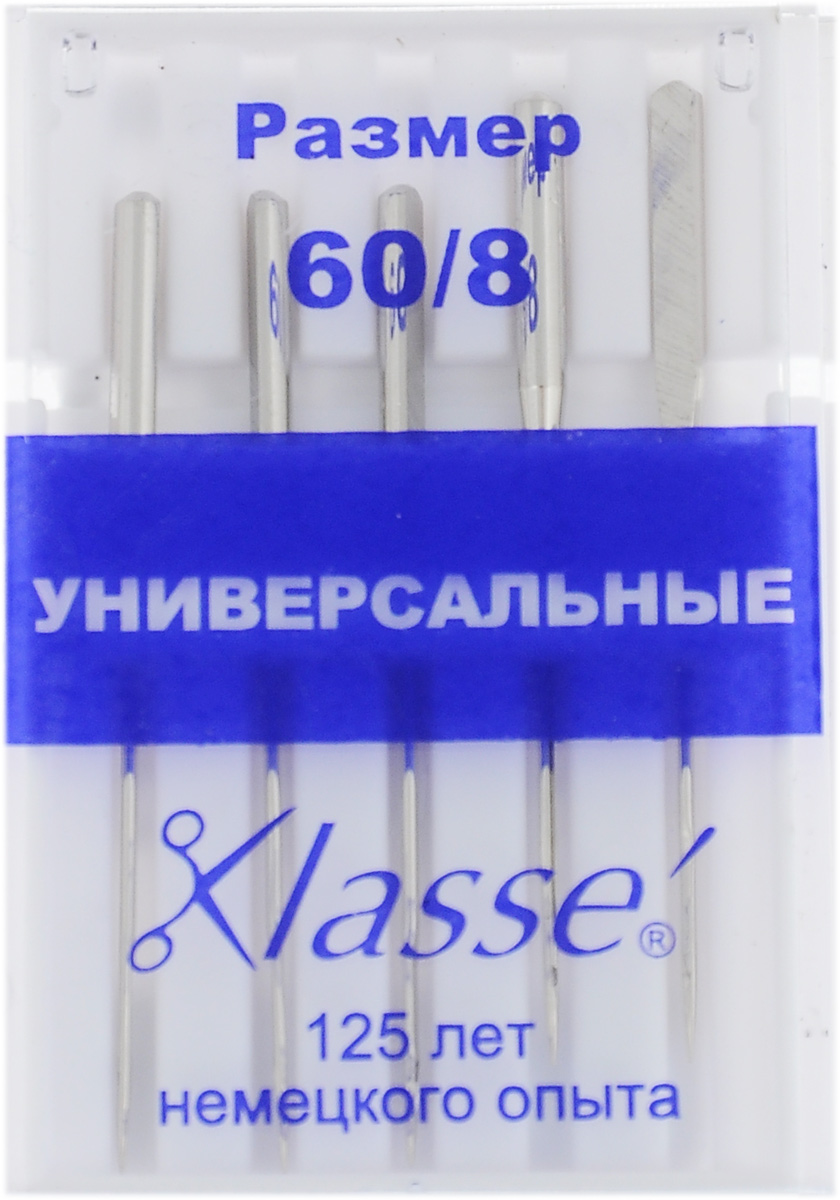 Иглы для бытовых швейных машин Hemline, универсальные, №60, 5 шт. A6100/60A6100/60 Иглы для бытовых швейных машин Hemline, универсальные, №60, 5 шт. A6100/60A6100/60Универсальные иглы Hemline для бытовых швейных, выполненные из высококачественной нержавеющей стали, рекомендуются для пошива из поплина, парусиновой ткани, бархата. Иглы имеют небольшой закругленный кончик, что делает их универсальными в использовании с различными видами тканей. В комплекте пластиковый футляр для переноски и хранения. Размер: 60/8. Длина игл: 3,8 см.