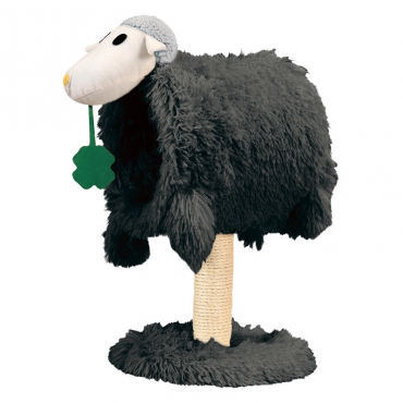 Когтеточка с трубой для кошки Zolux YETI Овечка, цвет: серый3336020040731 Когтеточка с трубой для кошки Zolux YETI Овечка, цвет: серый3336020040731Золюкс Когтеточка с трубой для кошки YETI Овечка, 30,5х30,5х62 см, серый (504073YEG)