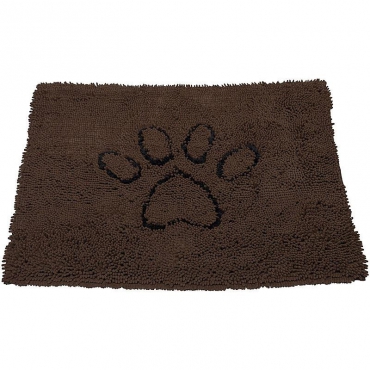 Коврик супервпитывающий Dog Gone Smart Dirty Dog Doormat, цвет: коричневый, 51 х 79 см4680265007608 Коврик супервпитывающий Dog Gone Smart Dirty Dog Doormat, цвет: коричневый, 51 х 79 см4680265007608Dog Gone Smart Doormat Dog Doormat - это не просто коврик! Его можно использовать в машине, клетке, в качестве подстилки под миски с едой и водой, или просто в качестве места для отдыха вашего питомца! Запатентованные технологии позволяют защитить пол, мебель и сиденья автомобиля от нежелательной шерсти, грязи и слюней! Беспорядок останется на коврике! Супер абсорбирующий материал! Передовые технологии, задействованные в производстве микрофибры, позволяют впитывать воду и грязь моментально! Миллионы ворсинок микрофибры создают эффект огромной супер-губки! Что это дает: Впитывает объем воды и грязи до 7 раз больше своего веса; Оставляет полы чистыми и сухими; Сохнет в 5 раз быстрее обыкновенных ковриков; После высыхания - легко вытряхивается; Очень мягкий; Износостойкий; Нескользящая оборотная сторона; Прост в уходе; Использовать можно в любом месте.